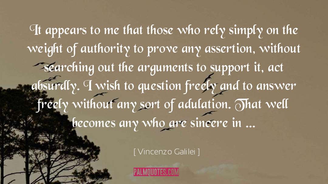 Vincenzo Galilei Quotes: It appears to me that