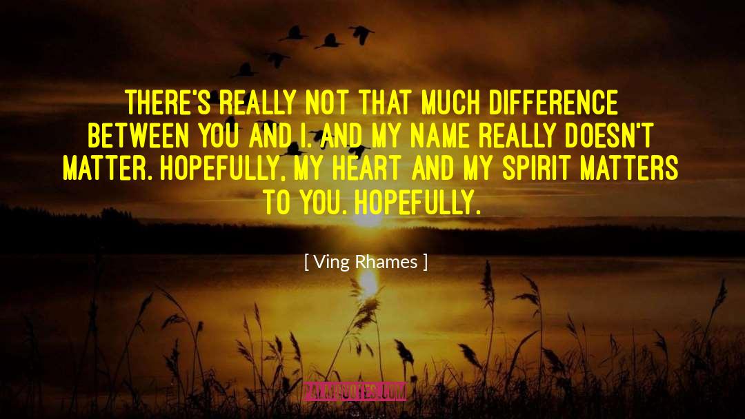 Ving Rhames Quotes: There's really not that much