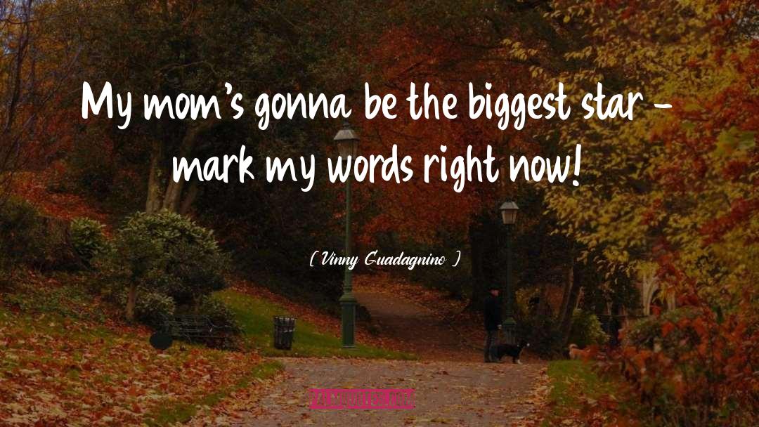 Vinny Guadagnino Quotes: My mom's gonna be the