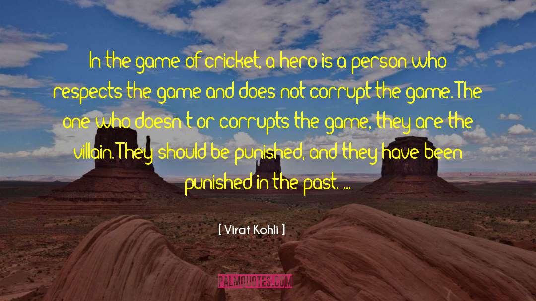 Virat Kohli Quotes: In the game of cricket,