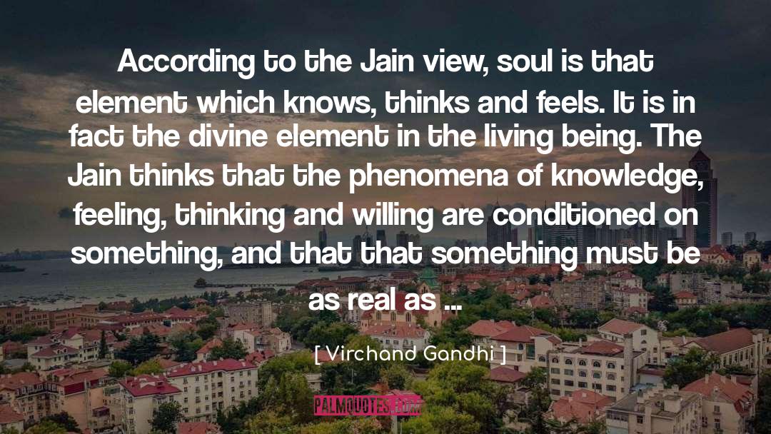 Virchand Gandhi Quotes: According to the Jain view,