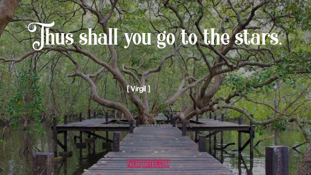 Virgil Quotes: Thus shall you go to