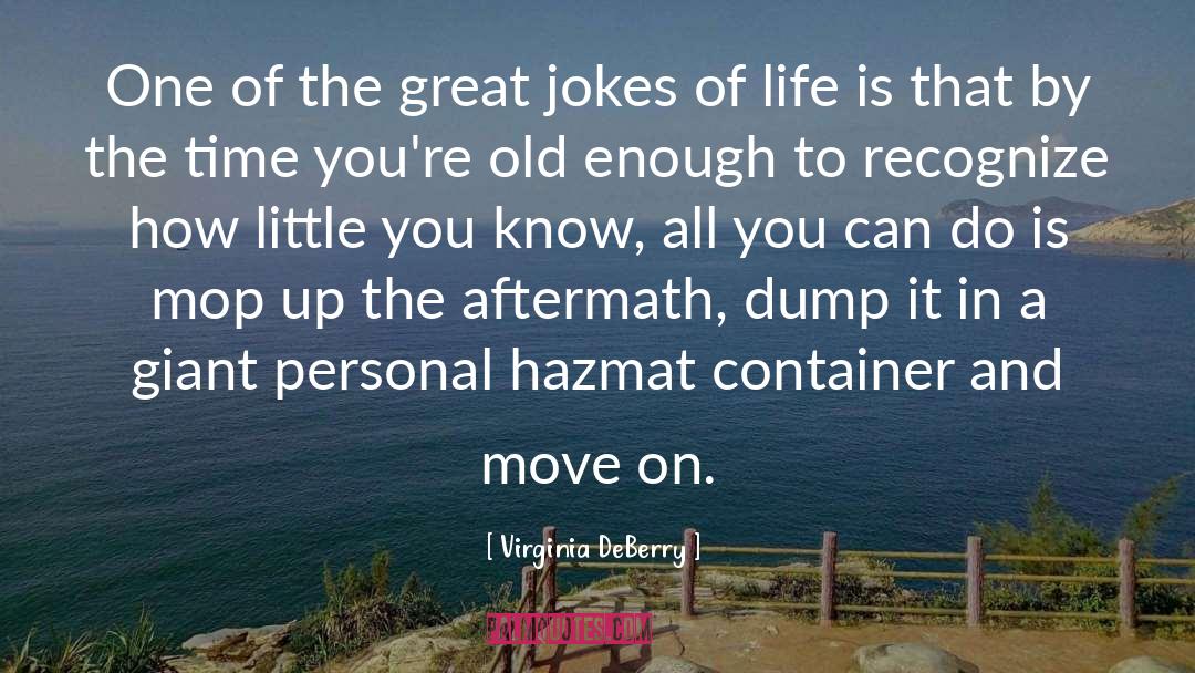 Virginia DeBerry Quotes: One of the great jokes