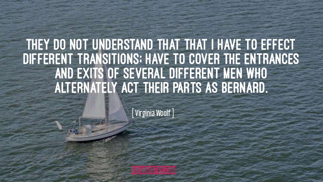 Virginia Woolf Quotes: They do not understand that