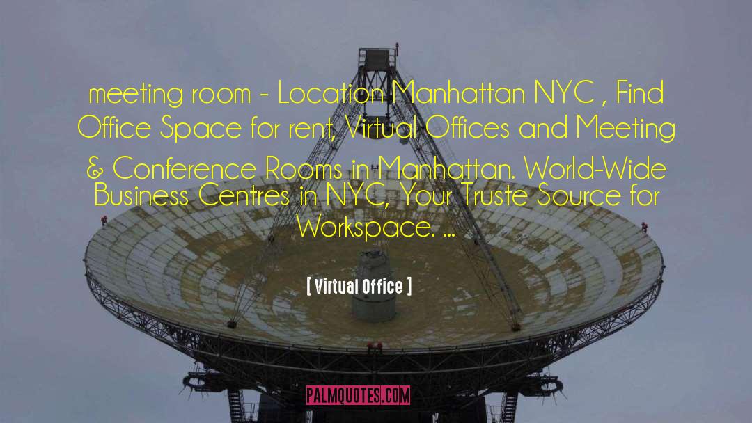 Virtual Office Quotes: meeting room - Location Manhattan