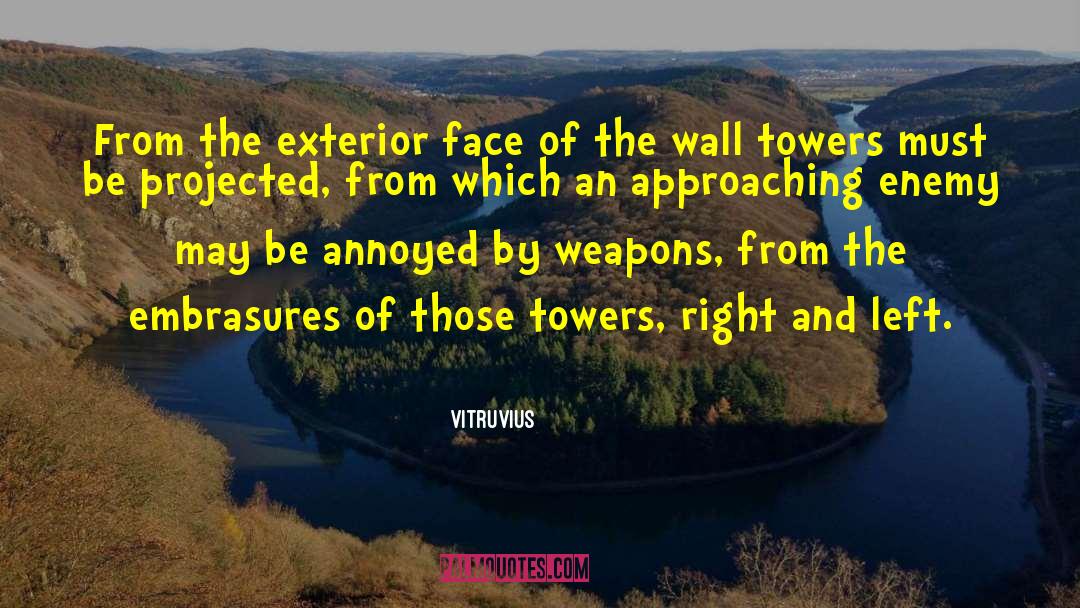 Vitruvius Quotes: From the exterior face of