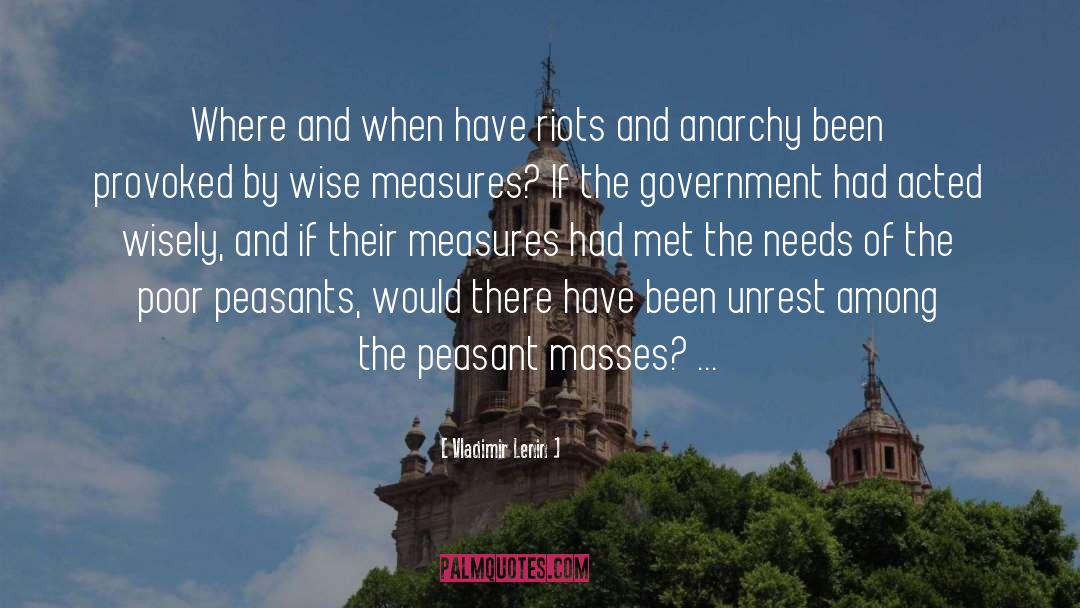 Vladimir Lenin Quotes: Where and when have riots