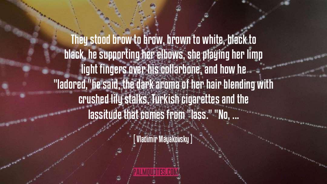 Vladimir Mayakovsky Quotes: They stood brow to brow,