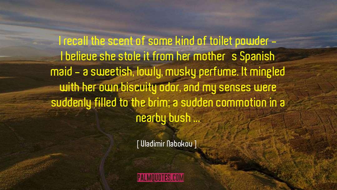 Vladimir Nabokov Quotes: I recall the scent of