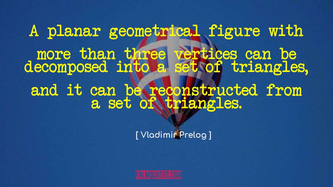 Vladimir Prelog Quotes: A planar geometrical figure with