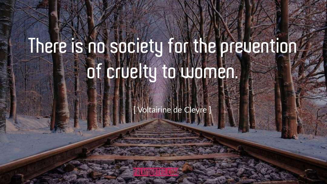 Voltairine De Cleyre Quotes: There is no society for