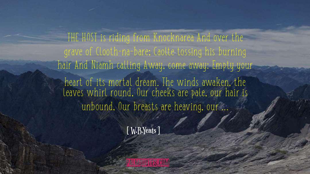 W.B.Yeats Quotes: THE HOST is riding from