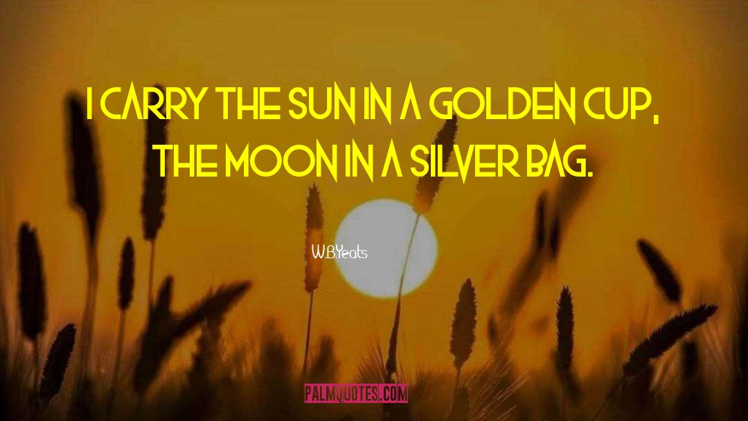 W.B.Yeats Quotes: I carry the Sun in