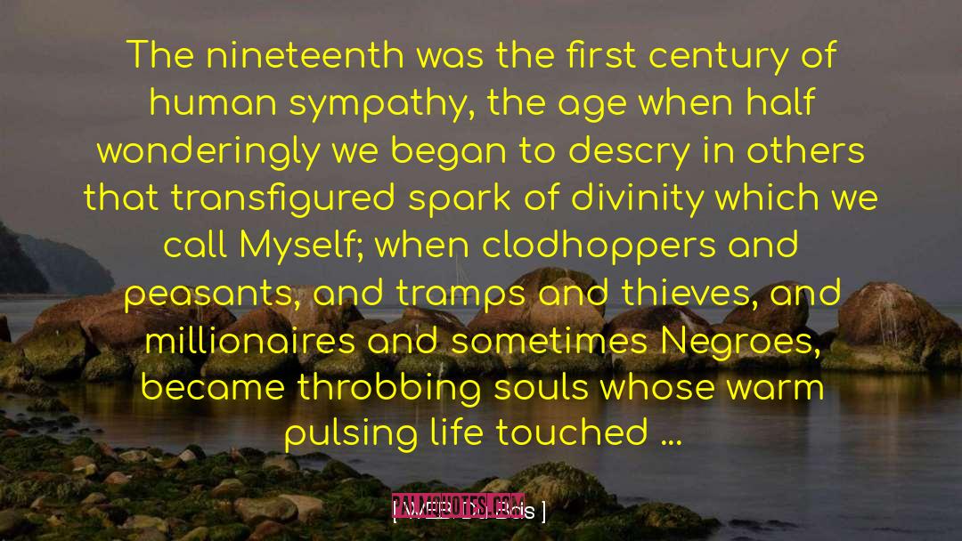 W.E.B. Du Bois Quotes: The nineteenth was the first