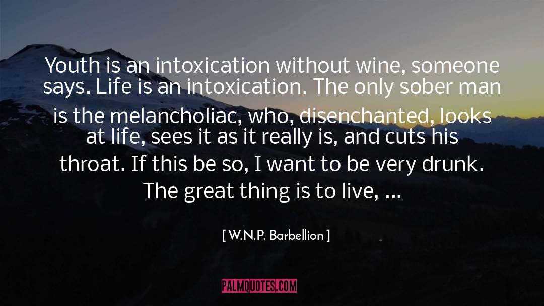 W.N.P. Barbellion Quotes: Youth is an intoxication without