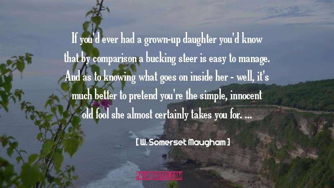 W. Somerset Maugham Quotes: If you'd ever had a