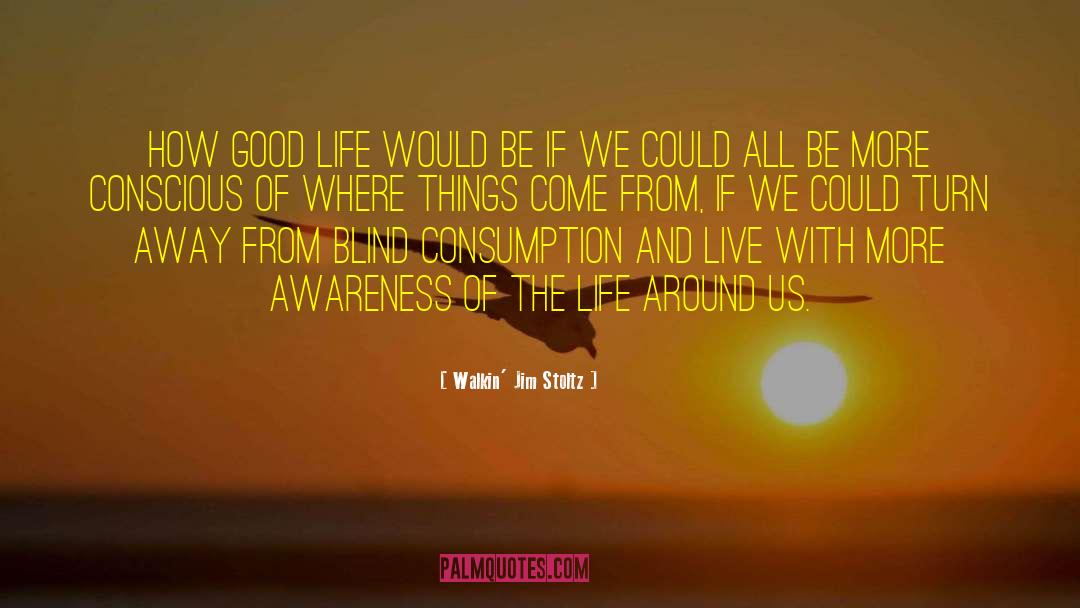 Walkin' Jim Stoltz Quotes: How good life would be