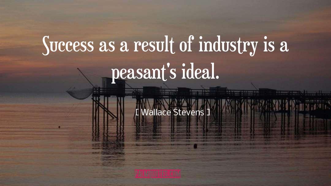 Wallace Stevens Quotes: Success as a result of