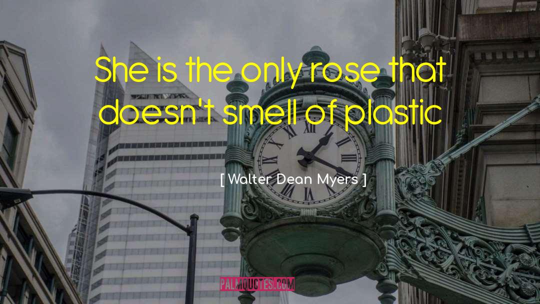 Walter Dean Myers Quotes: She is the only rose