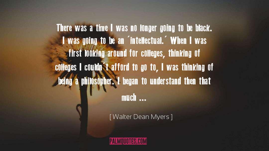 Walter Dean Myers Quotes: There was a time I