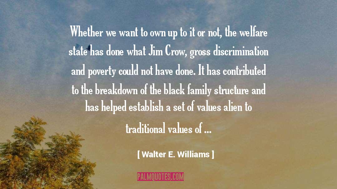 Walter E. Williams Quotes: Whether we want to own