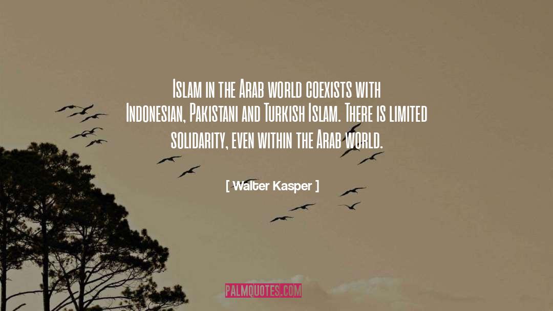 Walter Kasper Quotes: Islam in the Arab world