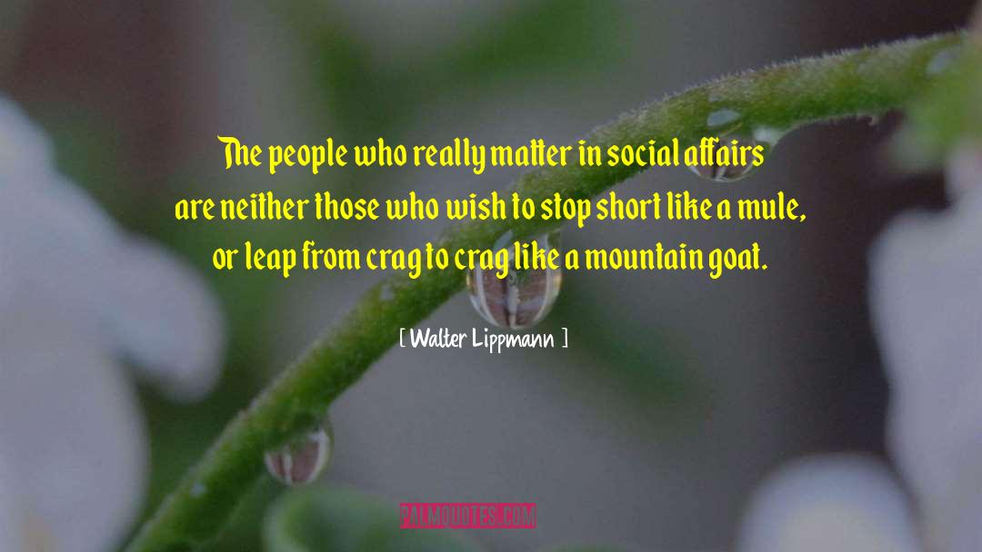 Walter Lippmann Quotes: The people who really matter