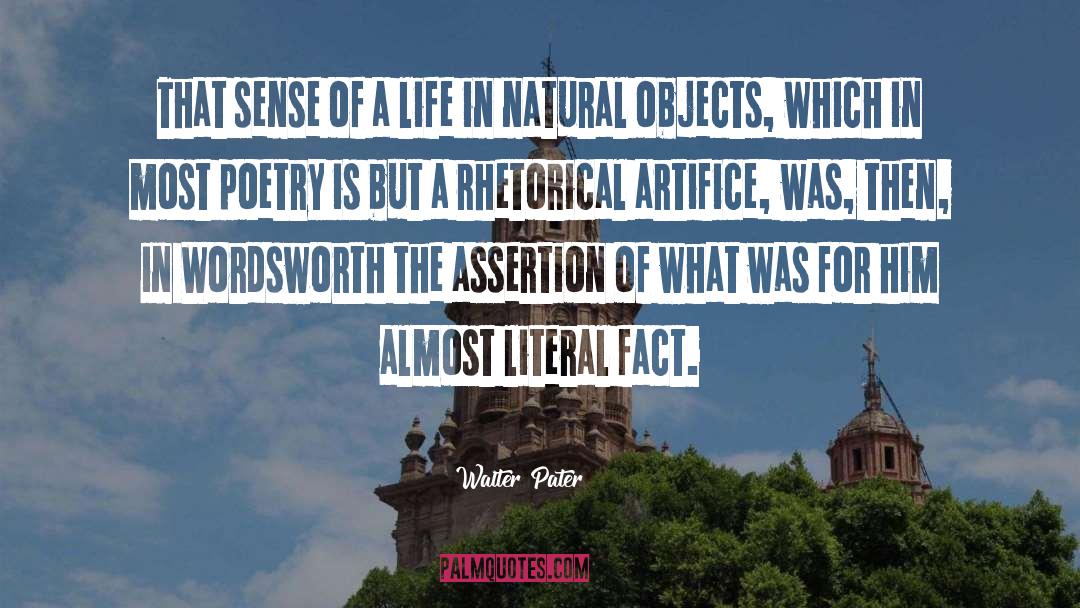 Walter Pater Quotes: That sense of a life