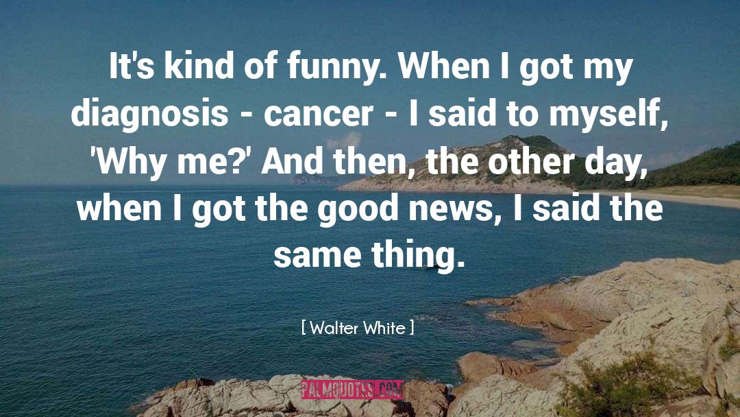 Walter White Quotes: It's kind of funny. When