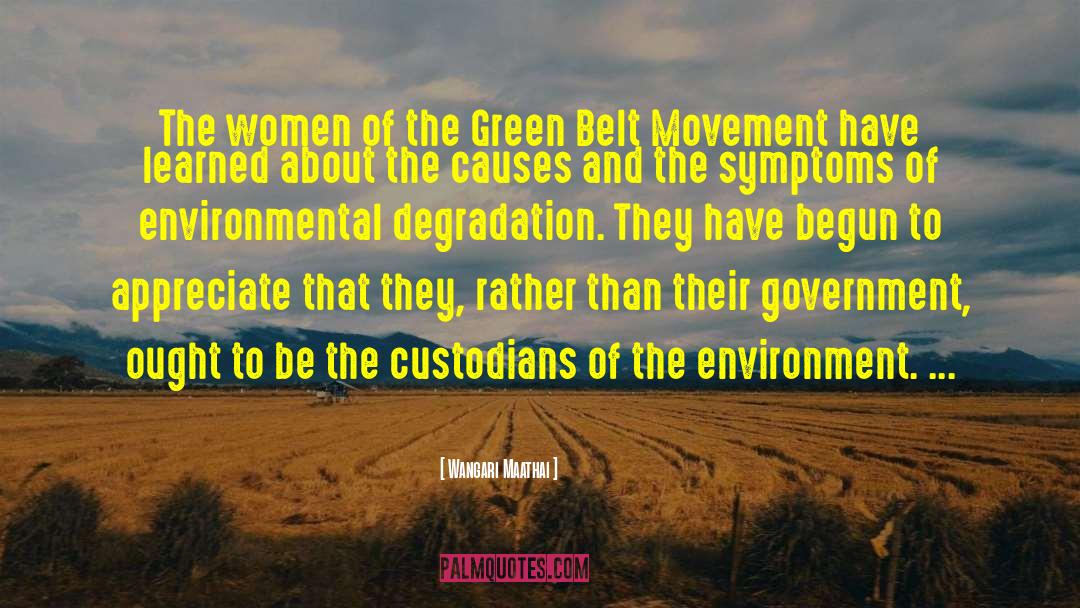 Wangari Maathai Quotes: The women of the Green