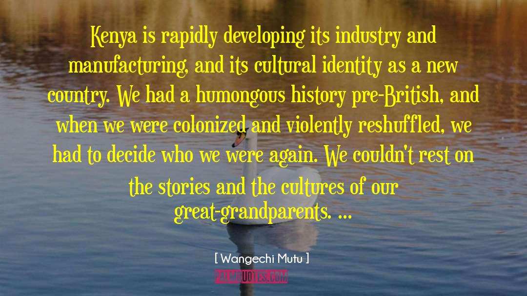 Wangechi Mutu Quotes: Kenya is rapidly developing its