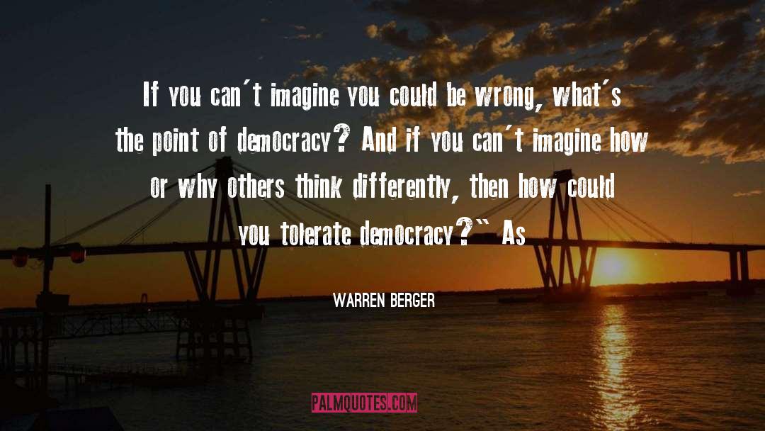 Warren Berger Quotes: If you can't imagine you