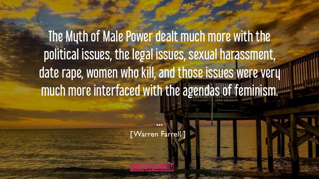 Warren Farrell Quotes: The Myth of Male Power