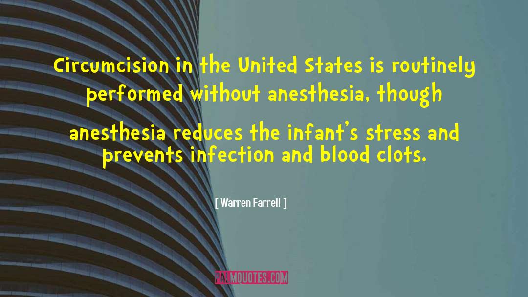 Warren Farrell Quotes: Circumcision in the United States