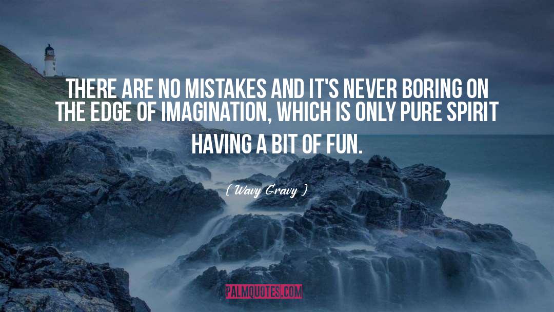 Wavy Gravy Quotes: There are no mistakes and