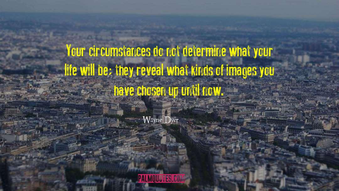 Wayne Dyer Quotes: Your circumstances do not determine