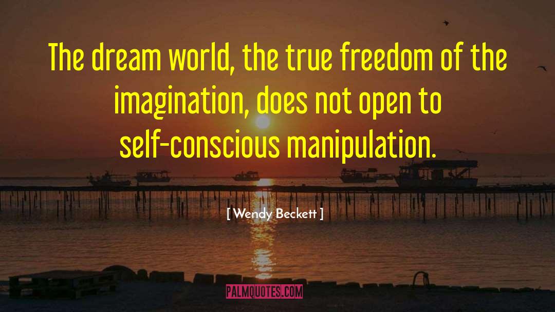 Wendy Beckett Quotes: The dream world, the true