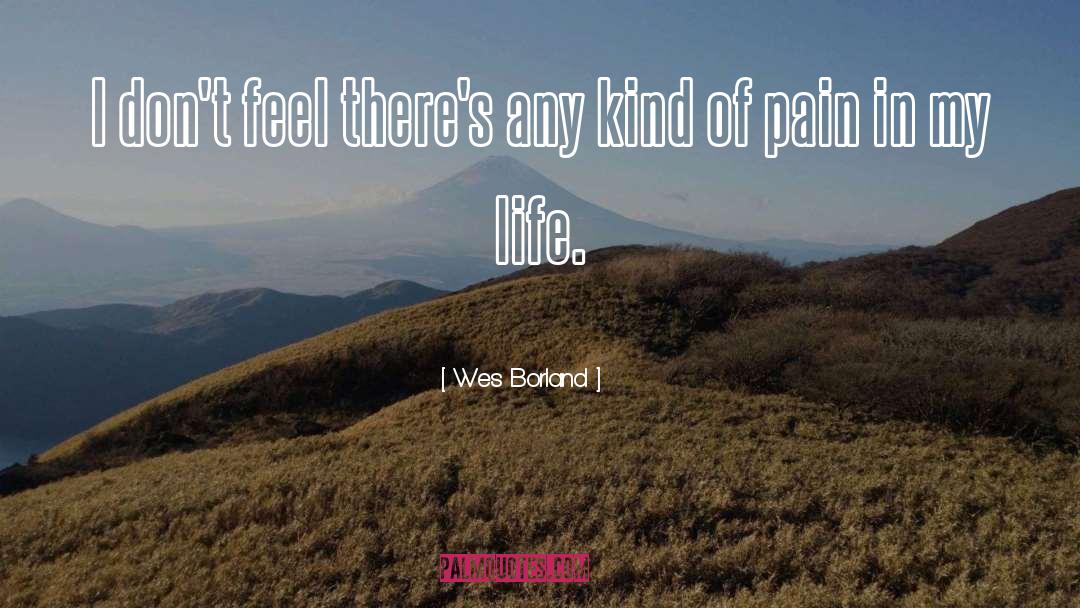 Wes Borland Quotes: I don't feel there's any