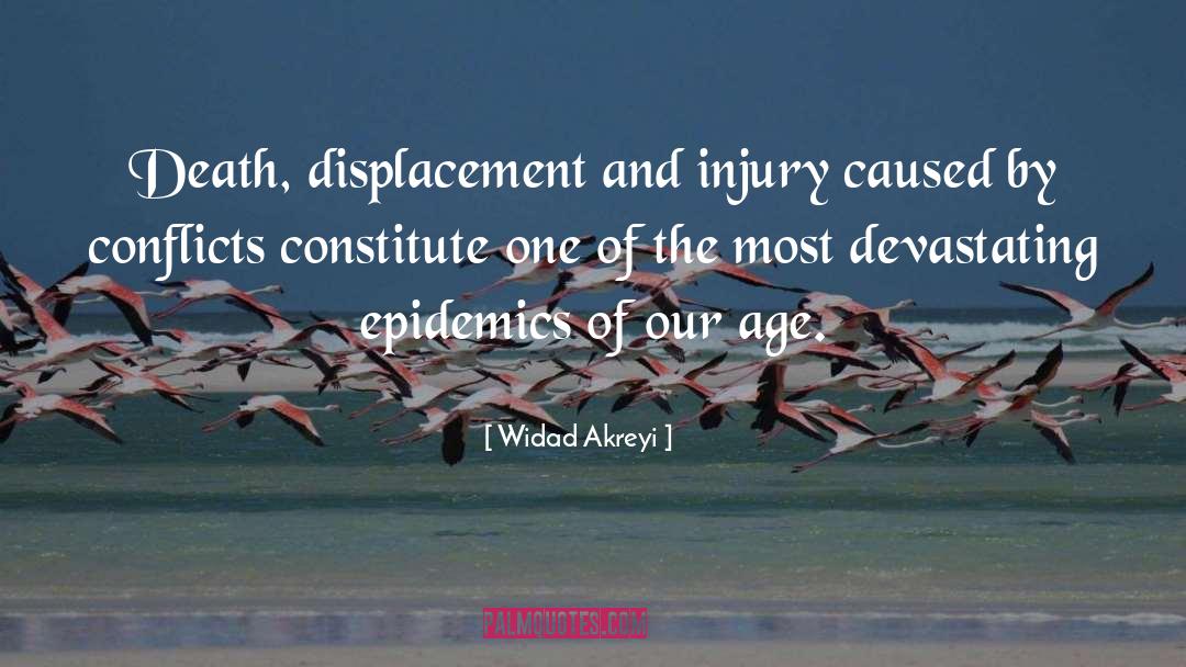 Widad Akreyi Quotes: Death, displacement and injury caused