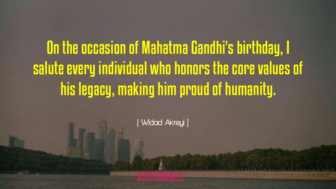 Widad Akreyi Quotes: On the occasion of Mahatma