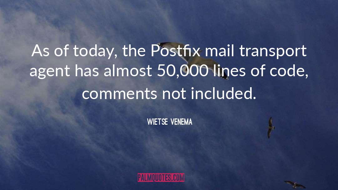 Wietse Venema Quotes: As of today, the Postfix