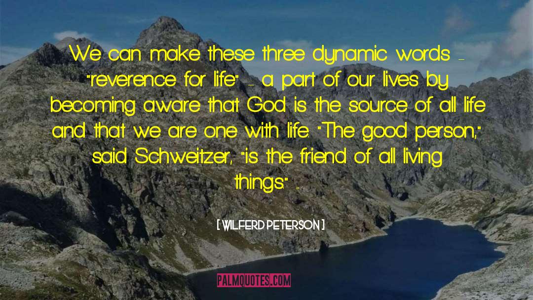 Wilferd Peterson Quotes: We can make these three