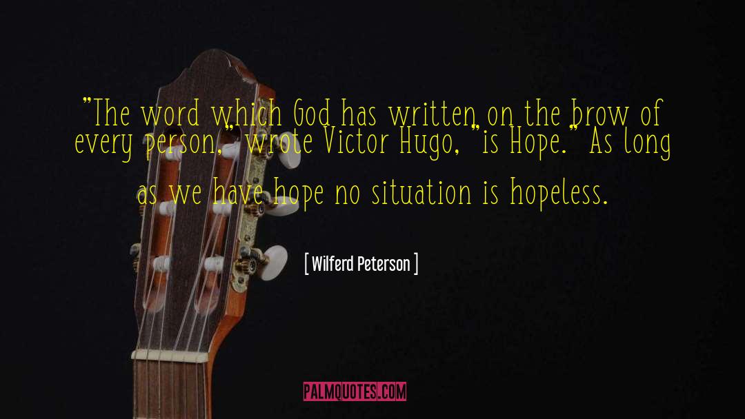 Wilferd Peterson Quotes: 