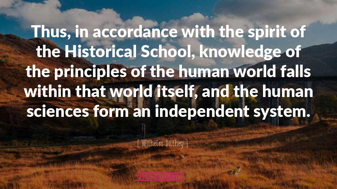 Wilhelm Dilthey Quotes: Thus, in accordance with the