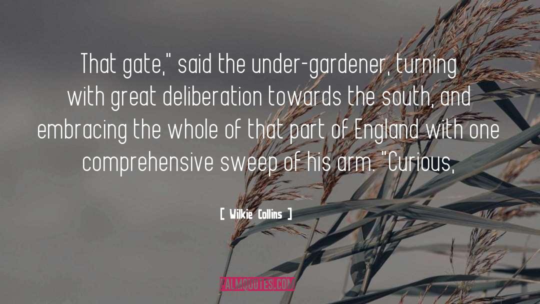 Wilkie Collins Quotes: That gate,