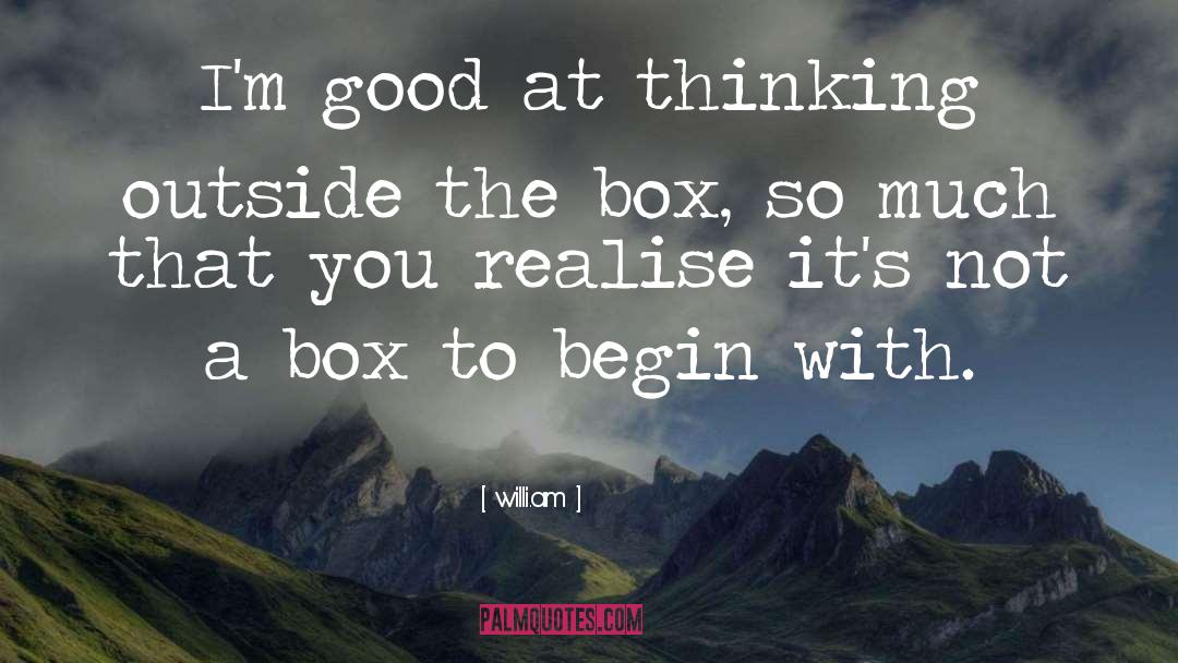 Will.i.am Quotes: I'm good at thinking outside