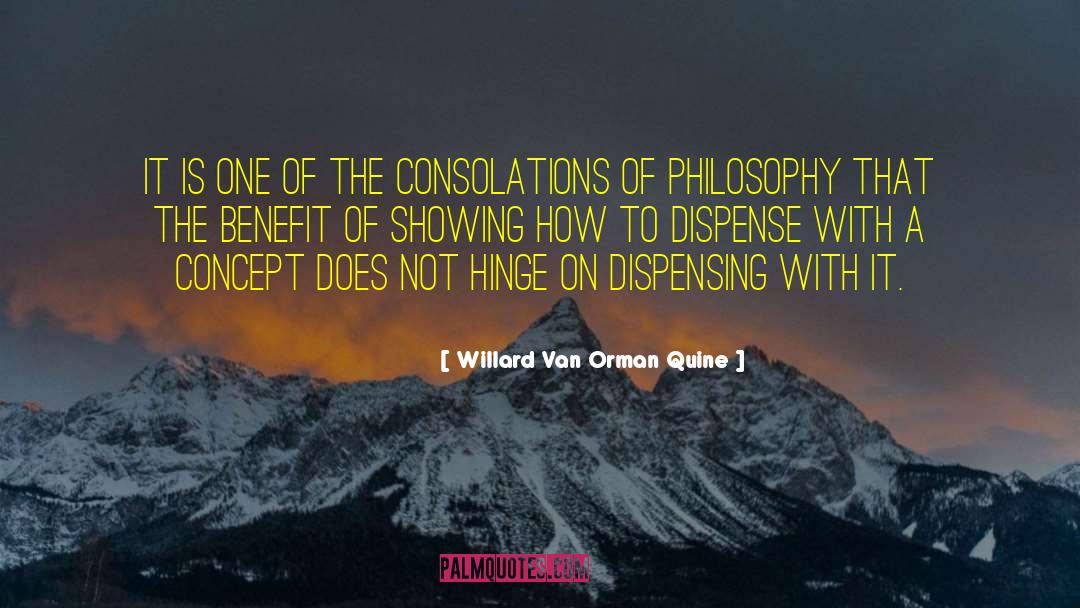 Willard Van Orman Quine Quotes: It is one of the