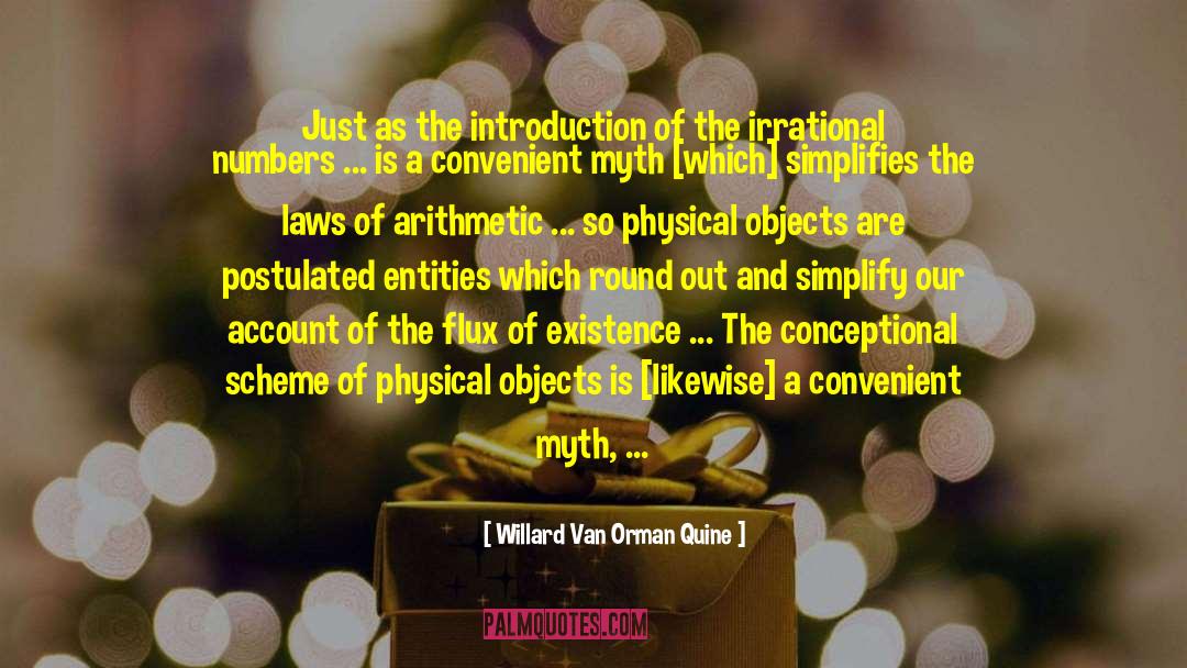 Willard Van Orman Quine Quotes: Just as the introduction of