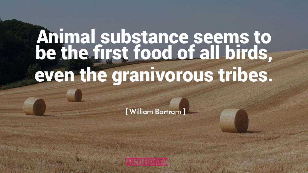 William Bartram Quotes: Animal substance seems to be