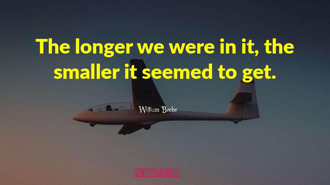 William Beebe Quotes: The longer we were in